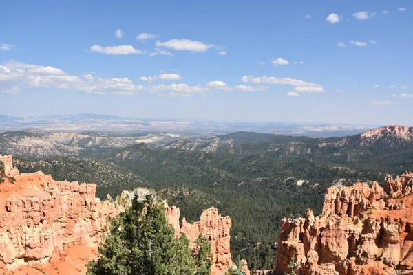 Vista Ponderosa Point Parque Nacional Bryce Canyon Utah — Fotografia de Stock