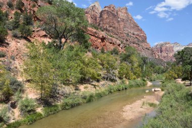 Zümrüt havuzu zammı Utah Zion National Park, alt