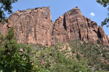 Zümrüt havuzu zammı Utah Zion National Park, alt