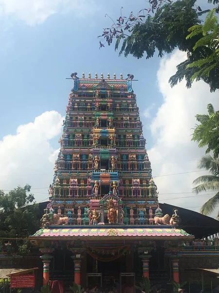 Hyderabad Índia Nov Templo Pedamma Hyderabad Andhra Pradesh Índia Como — Fotografia de Stock