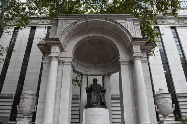 New York Sep Památník Williama Cullena Bryanta Bryant Parku Manhattanu — Stock fotografie