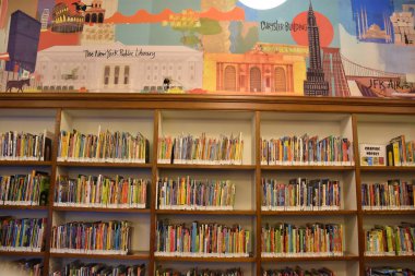 NEW YORK, NY - 7. SEP: New York 'taki Stephen A. Schwarzman binasındaki Çocuk Merkezi, 7 Eylül 2019 tarihinde görüldü..