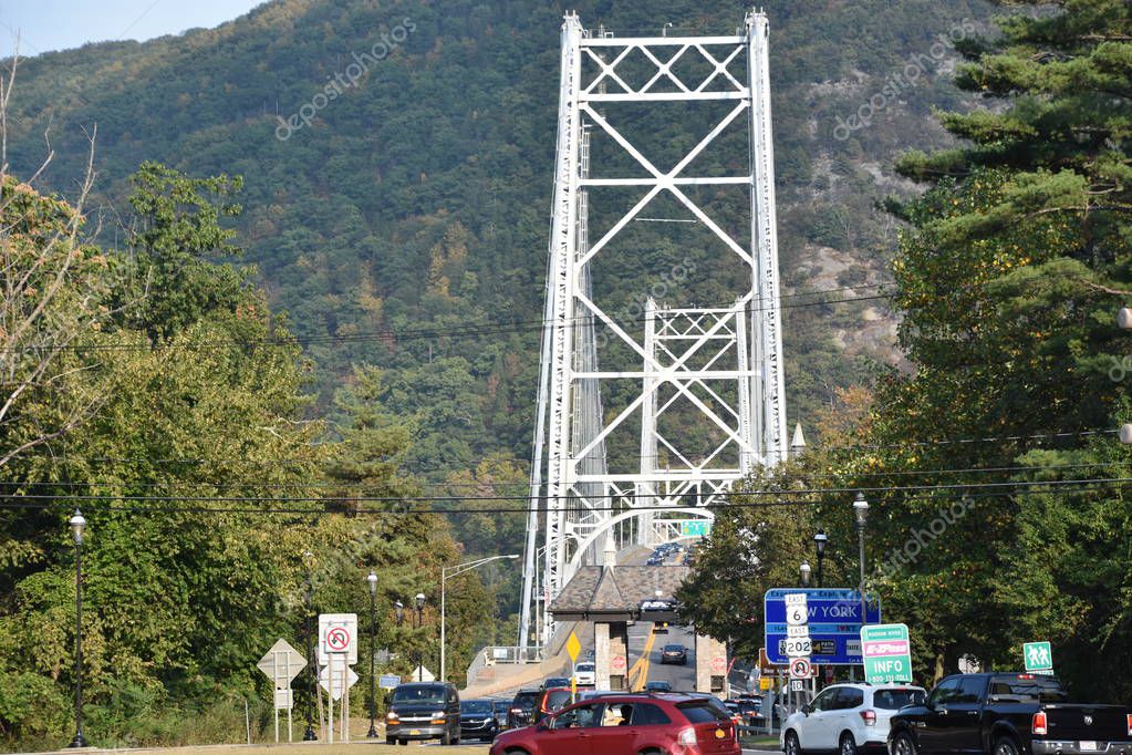 FORT MONTGOMERY, NY SEP 22 El Puente de la Montaña del Oso, también conocido como el Puente