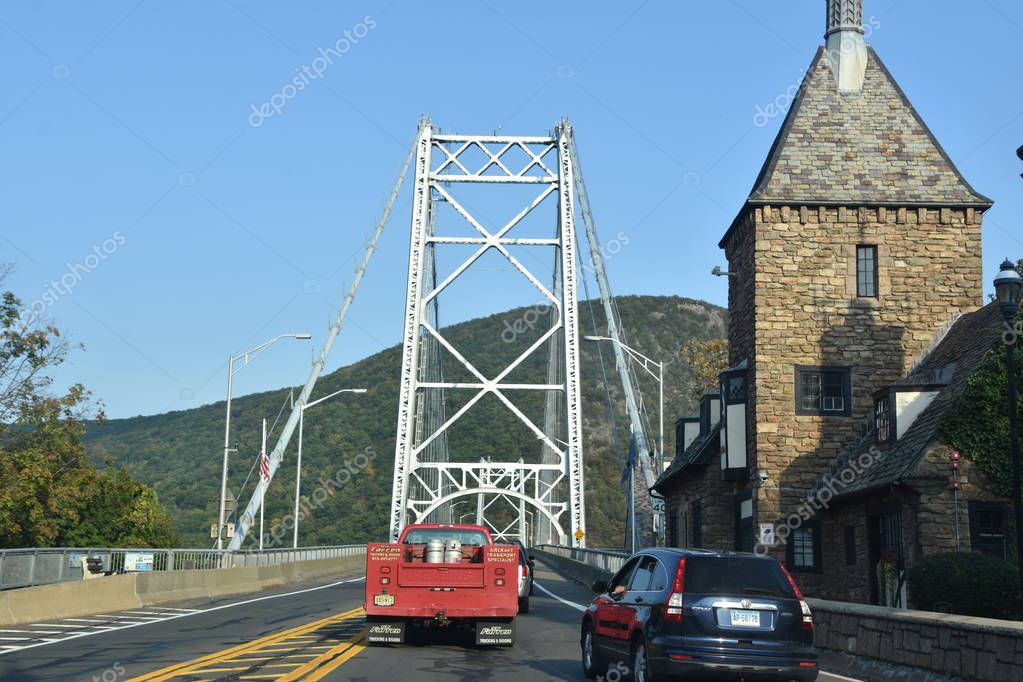 FORT MONTGOMERY, NY SEP 22 El Puente de la Montaña del Oso, también conocido como el Puente