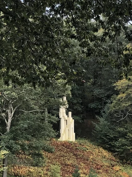 Novo Canaan Oct Grounds Glass House Philip Johnson New Canaan — Fotografia de Stock