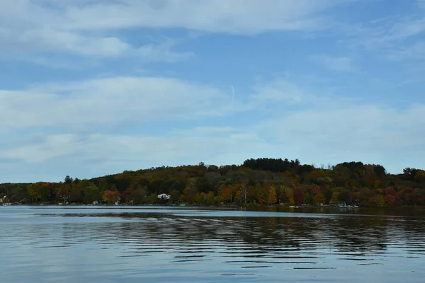 Podzimní Barvy Kentu Connecticut — Stock fotografie