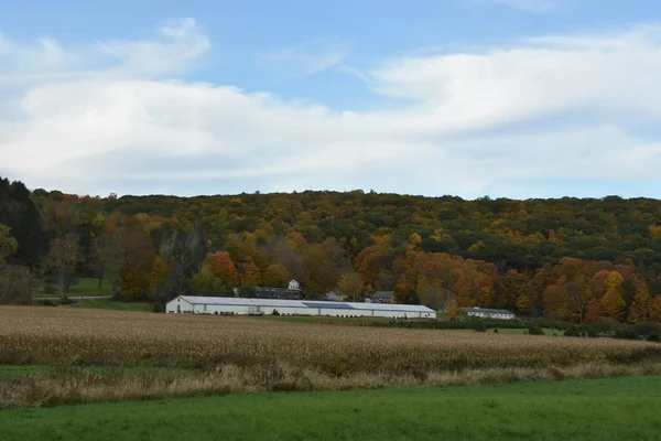 Fall Colors Kent Connecticut — Stock Photo, Image