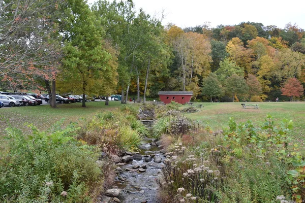 Kent Oct Kent Falls State Park Kent Connecticut Como Visto — Fotografia de Stock