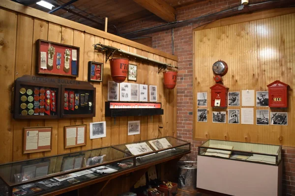 Brostil Dec Μουσείο Της Ιστορίας Της Φωτιάς Στο Μπρίστολ Κονέκτικατ — Φωτογραφία Αρχείου