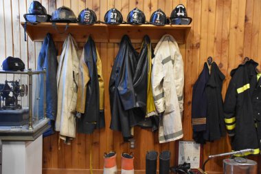 BROSTIL, CT - 28 Aralık 2021 'de Bristol, Connecticut' taki Ateş Tarihi Müzesi.