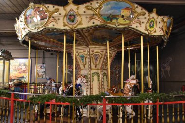 BRISTOL, CT - 28 Aralık 2019 'da Bristol, Connecticut' taki New England Atlıkarınca Müzesi.