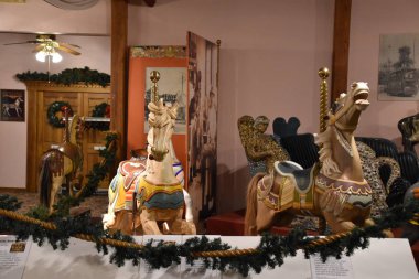 BRISTOL, CT - 28 Aralık 2019 'da Bristol, Connecticut' taki New England Atlıkarınca Müzesi.