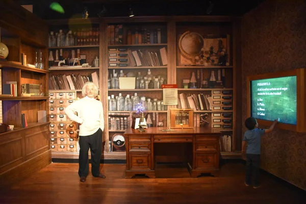 Orlando Nov Albert Einstein Museo Madame Tussauds Wax Parque Icon — Foto de Stock