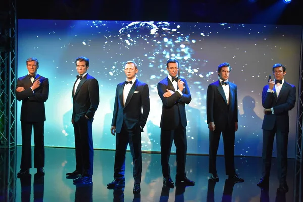 Orlando November James Bond Wachsfigurenkabinett Von Madame Tussauds Icon Park — Stockfoto