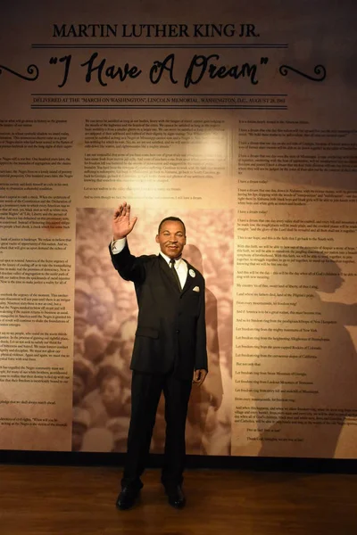 Orlando Nov Martin Luther King Madame Tussauds Vaxmuseum Icon Park — Stockfoto