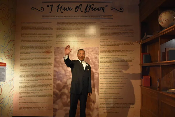 Orlando Nov Martin Luther King Madame Tussauds Vaxmuseum Icon Park — Stockfoto