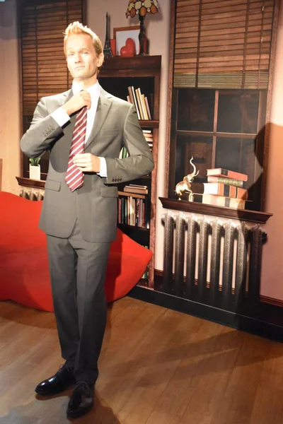 Orlando November Neil Patrick Harris Madame Tussauds Wax Museum Icon — Stockfoto