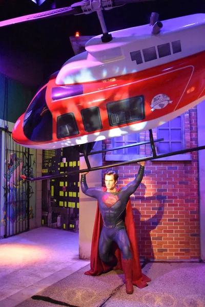 Orlando Nov Superman Madame Tussauds Wax Museum Icon Park Orlando — Fotografia de Stock