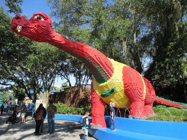 Winter Haven Nov Lego Figura Parque Temático Legoland Winter Haven — Foto de Stock