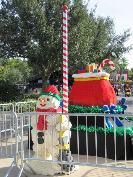 Winter Haven Nov Legofiguren Legoland Freizeitpark Winter Haven Florida November — Stockfoto