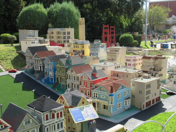 Winter Haven Nov California Miniland Usa Legoland Theme Park Winter — Stock Photo, Image