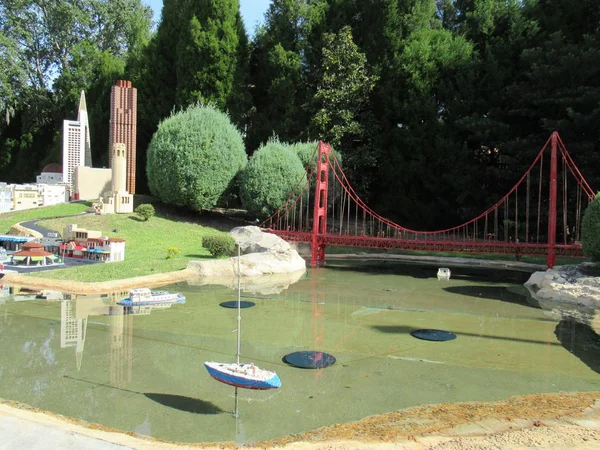 Winter Haven Nov California Miniland Usa Legoland Theme Park Winter — Stock Photo, Image