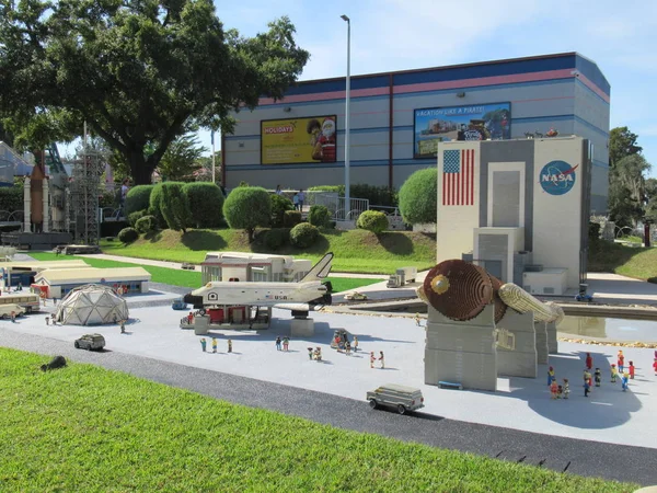 Winter Haven Nov Kennedy Space Center Miniland Usa Nel Legoland — Foto Stock