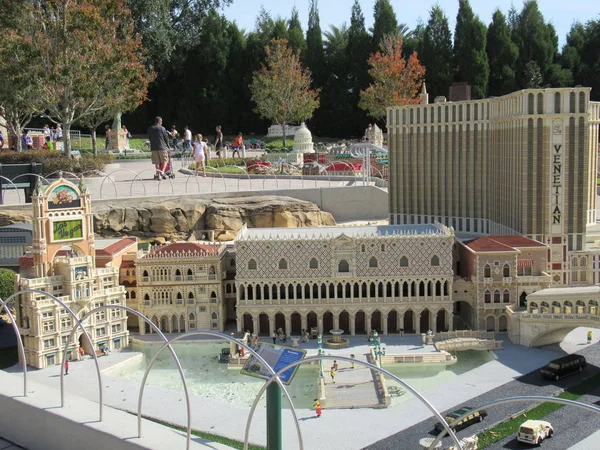 Winter Haven Nov Las Vegas Miniland Usa Legoland Theme Park — Stock Photo, Image