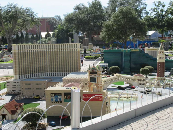 Winter Haven Nov Las Vegas Miniland Usa Legoland Theme Park — Stock Photo, Image