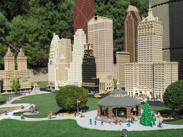 Winter Haven Nov Nova York Miniland Eua Parque Temático Legoland — Fotografia de Stock
