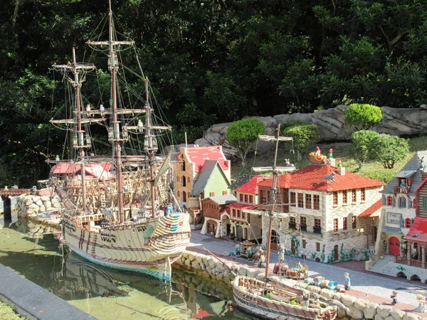 Hiver Haven Nov Pirates Shores Miniland Usa Legoland Theme Park — Photo