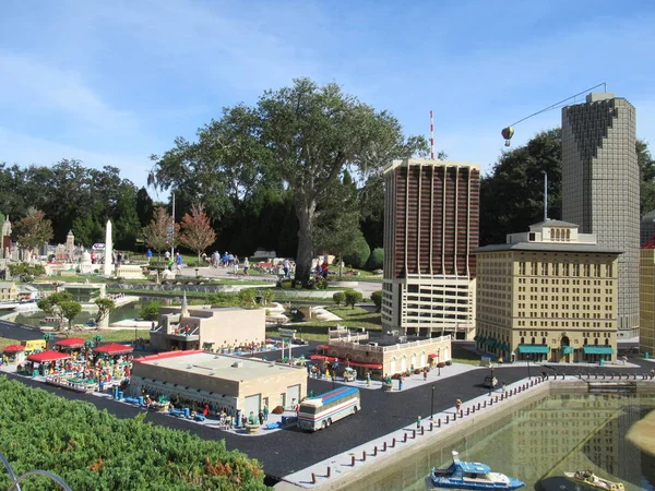 Winter Haven Lis Miniland Usa Parku Rozrywki Legoland Winter Haven — Zdjęcie stockowe