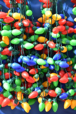 Renkli Güzel Noel Işıkları