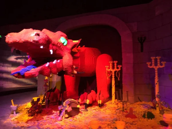 Winter Haven Nov Dragon Ride Legoland Theme Park Winter Haven — 图库照片