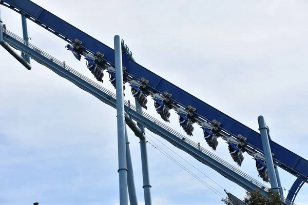 Orlando Nov Manta Roller Coaster Seaworld Orlando Florydzie Jak Widać — Zdjęcie stockowe