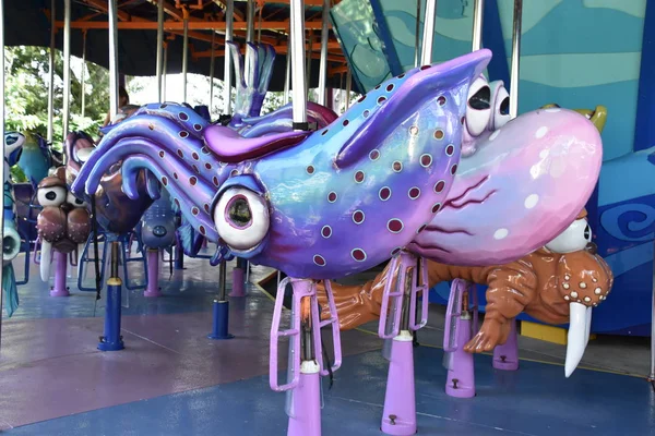 Orlando Nov Sea Carousel Bei Seaworld Orlando Florida Der Nähe — Stockfoto