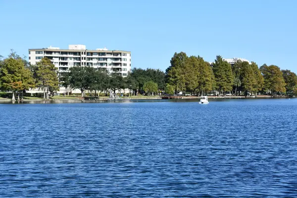 Orlando Nov Kasım 2019 Orlando Florida Daki Eola Park Görüldüğü — Stok fotoğraf