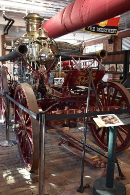 ORLANDO, FL NOV 29: 29 Kasım 2019 Orlando, Florida 'daki Loch Haven Park' taki Orlando İtfaiye Müzesi.