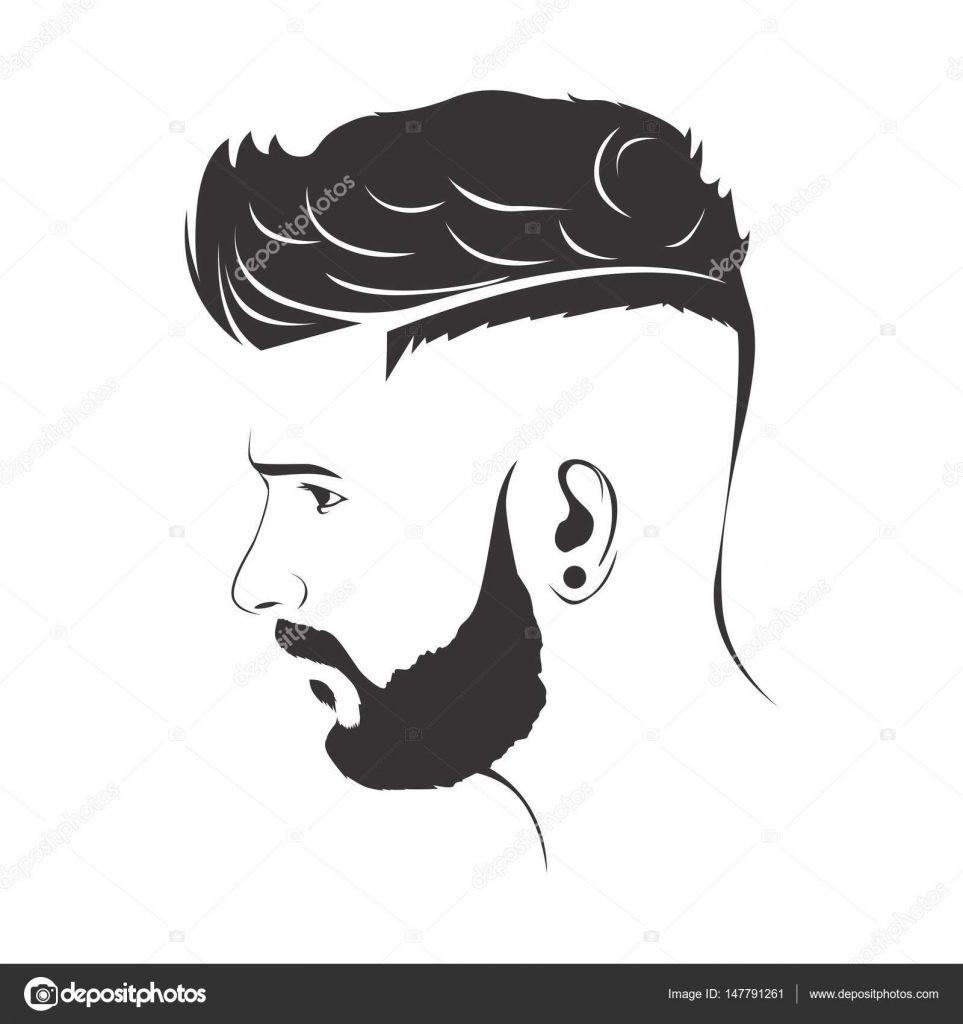 Man Hairstyle: Over 119,610 Royalty-Free Licensable Stock Vectors & Vector  Art