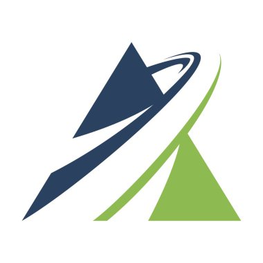  Soyut muhasebe mali yönetim Logo tasarım şablonu 