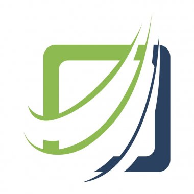  Soyut muhasebe mali yönetim Logo tasarım şablonu 