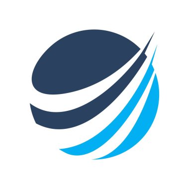  Soyut muhasebe mali yönetim Logo tasarım şablonu 