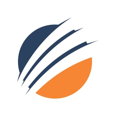  Soyut muhasebe mali yönetim Logo tasarım şablonu 