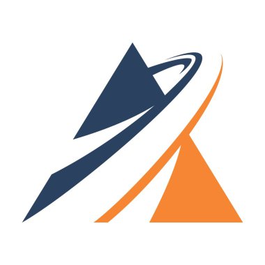  Soyut muhasebe mali yönetim Logo tasarım şablonu 