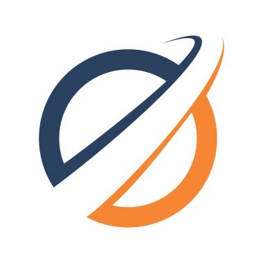  Soyut muhasebe mali yönetim Logo tasarım şablonu 