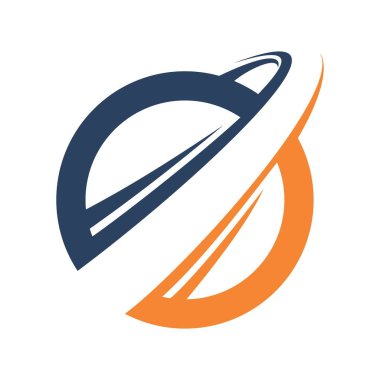  Soyut muhasebe mali yönetim Logo tasarım şablonu 