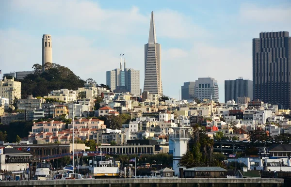San Francisco skyline. CA, Spojené státy americké — Stock fotografie