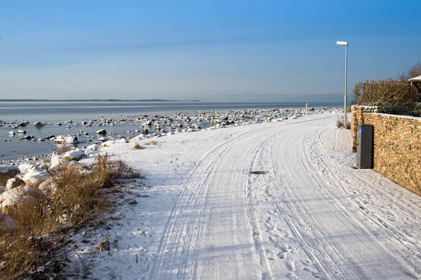 Inverno na Suécia — Fotografia de Stock