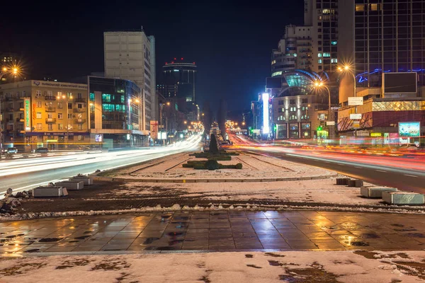 Площадь Победы в Киеве — стоковое фото