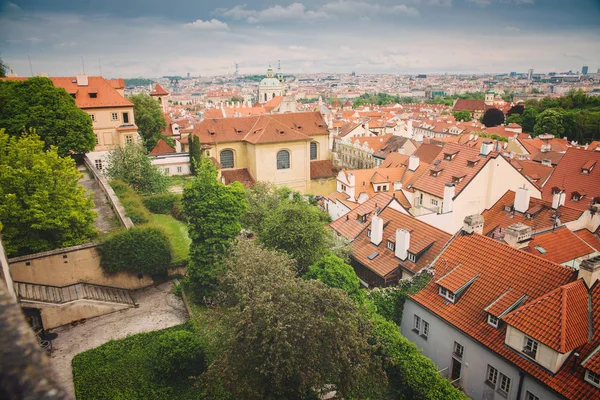 Horní pohled střešní — Stock fotografie